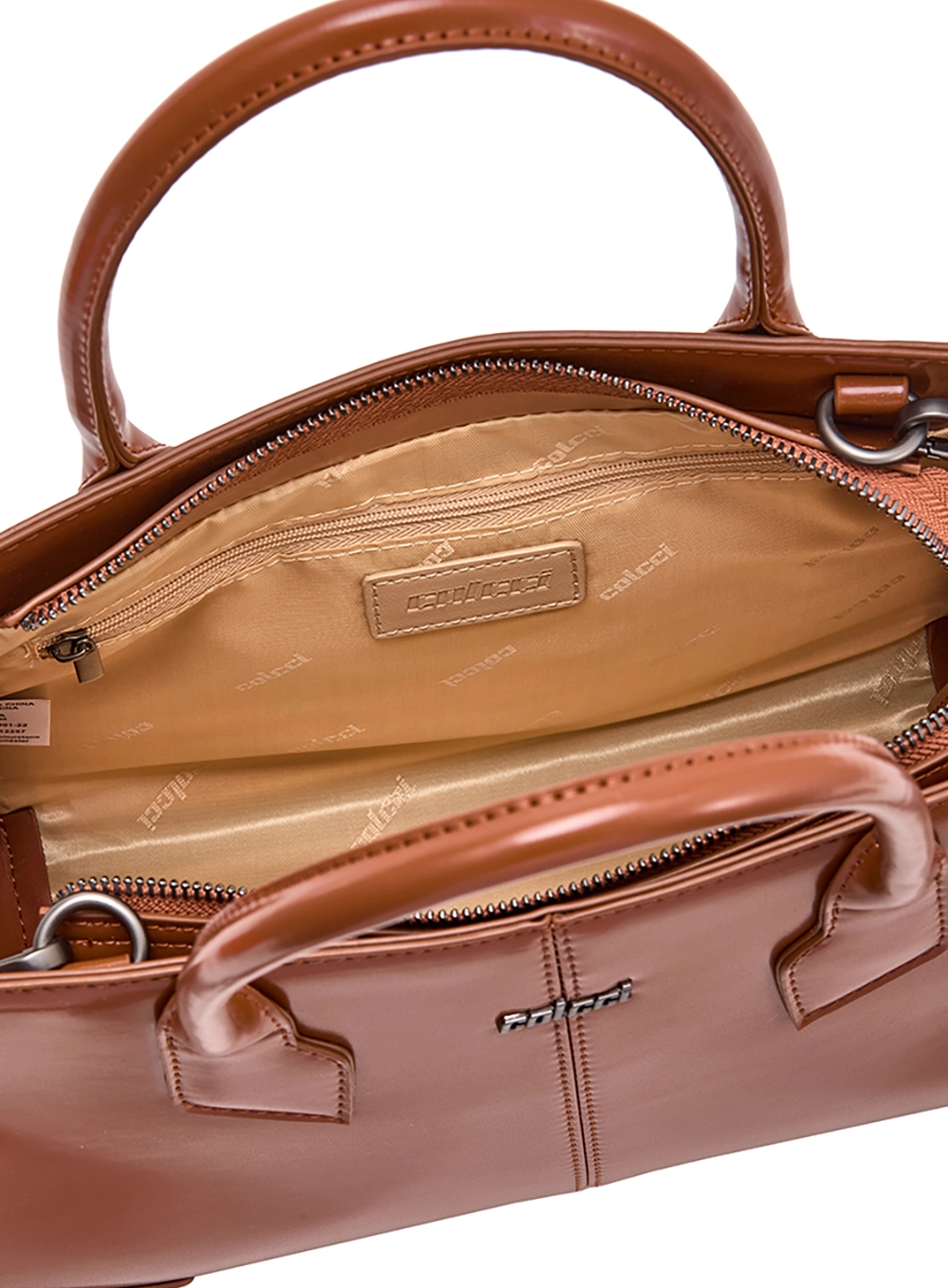 Bolsa Feminina Tote Brand Caramelo
