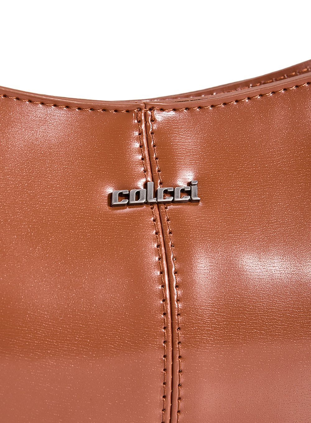 Bolsa Shoulder Brand Caramelo