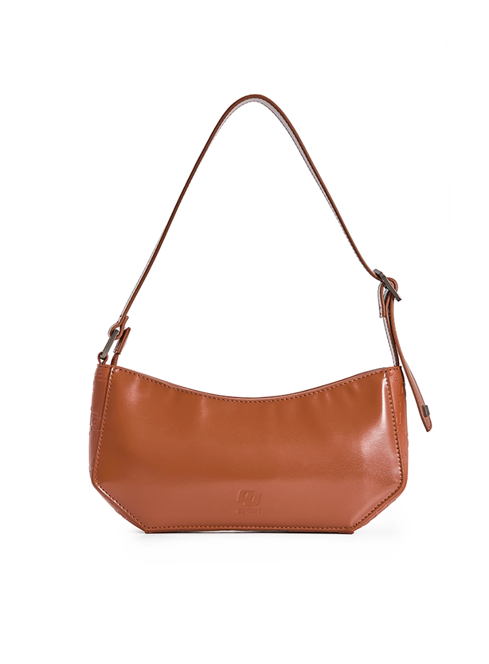 Bolsa Shoulder Brand Caramelo