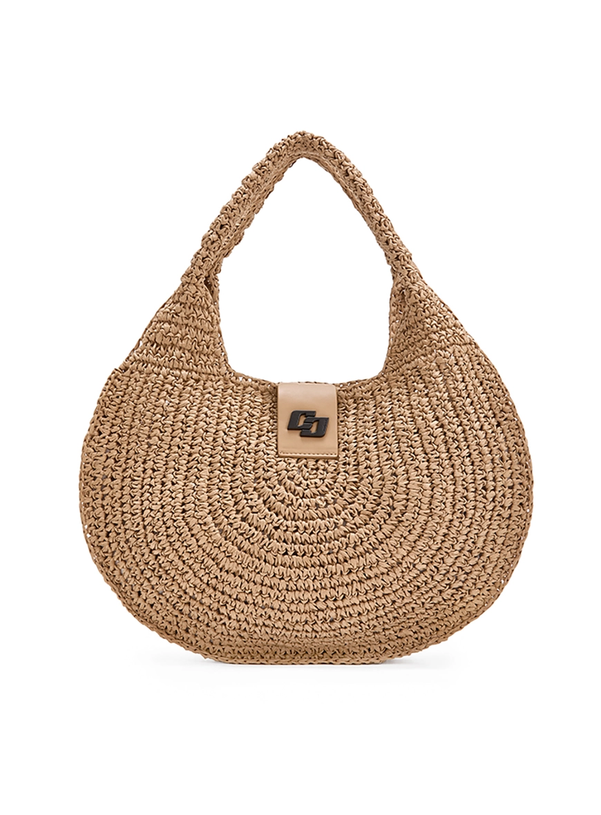 Bolsa Feminina Hobo Palha
