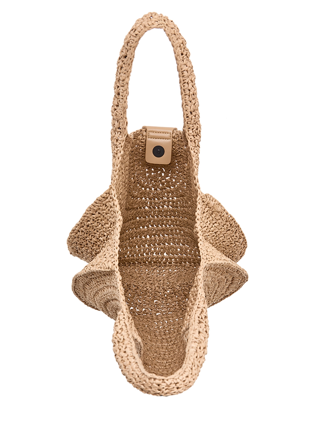 Bolsa Feminina Hobo Palha Natural