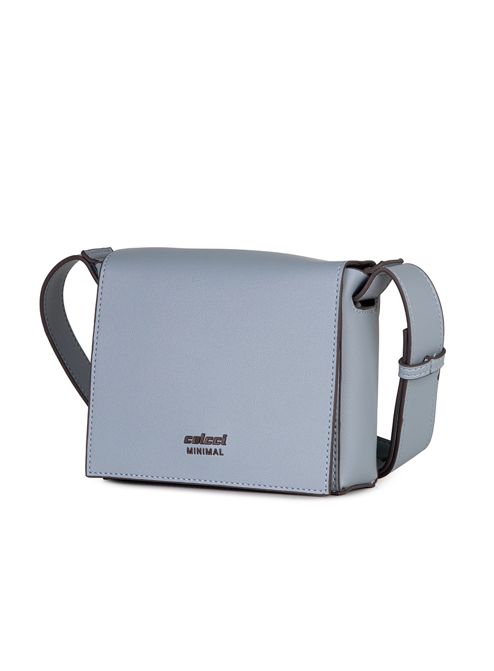 Bolsa Feminina Box Minimal Azul