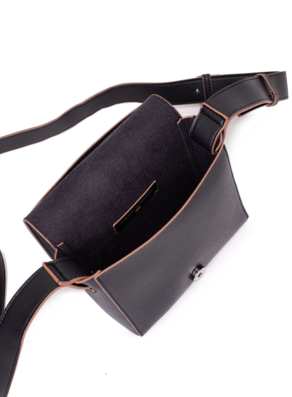 Bolsa Feminina Box Minimal Preto