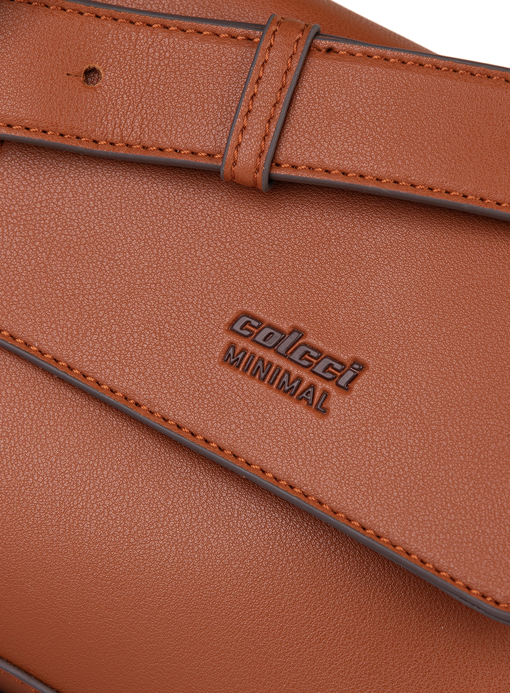 Bolsa Crossbody Minimal Caramelo