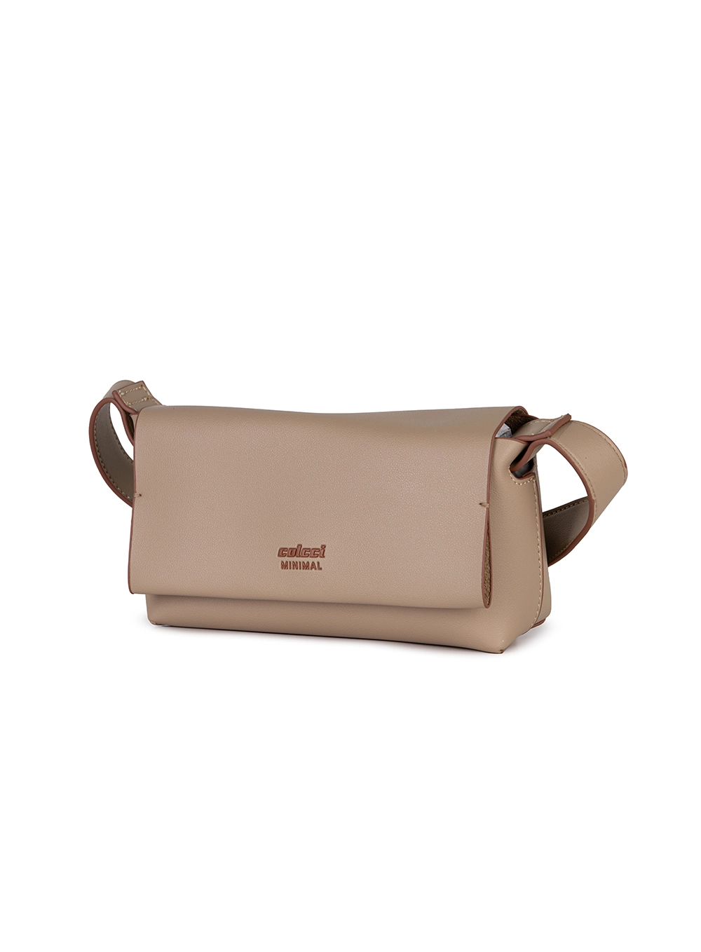 Bolsa Crossbody Minimal Bege