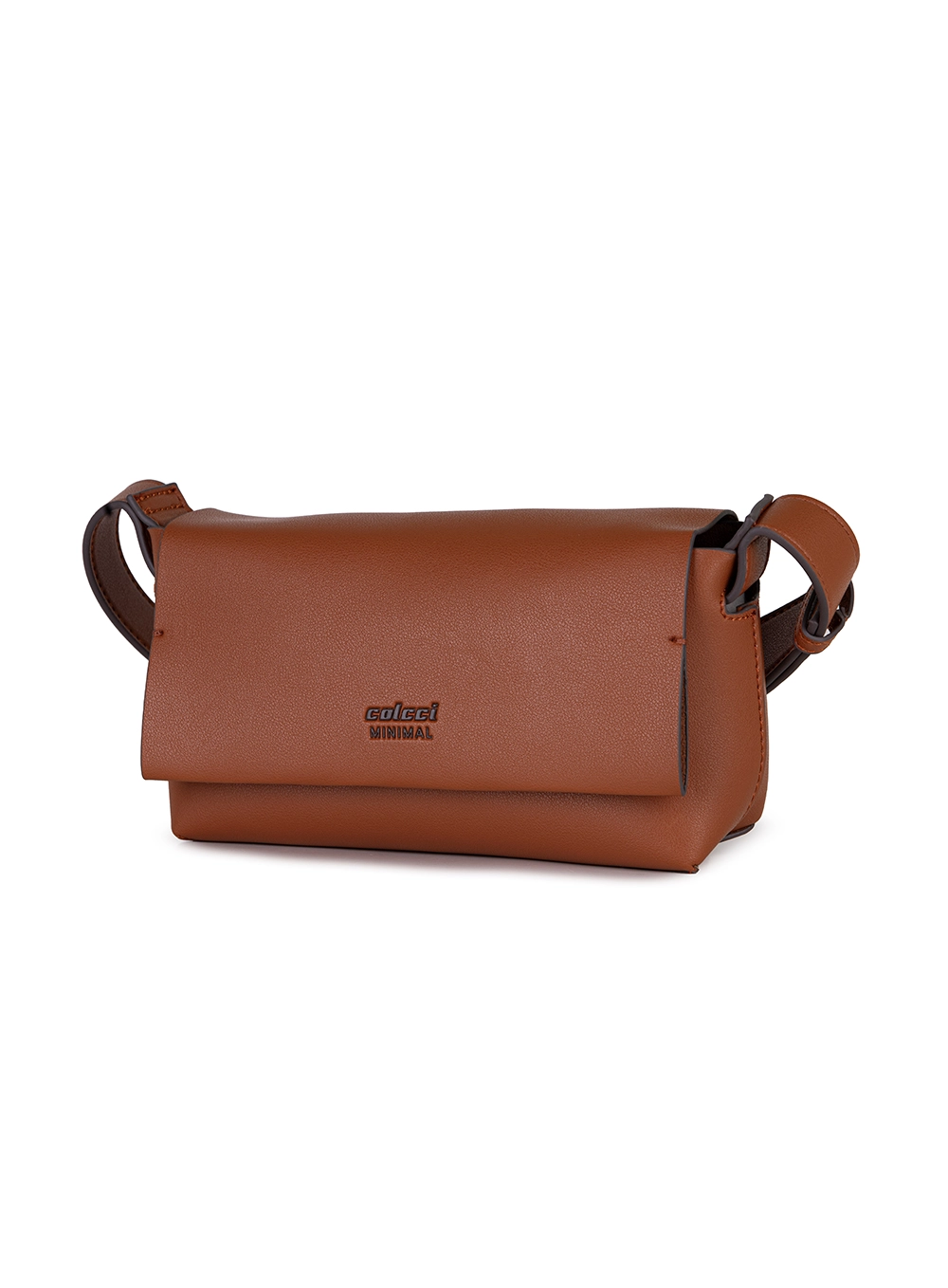 Bolsa Crossbody Minimal Caramelo