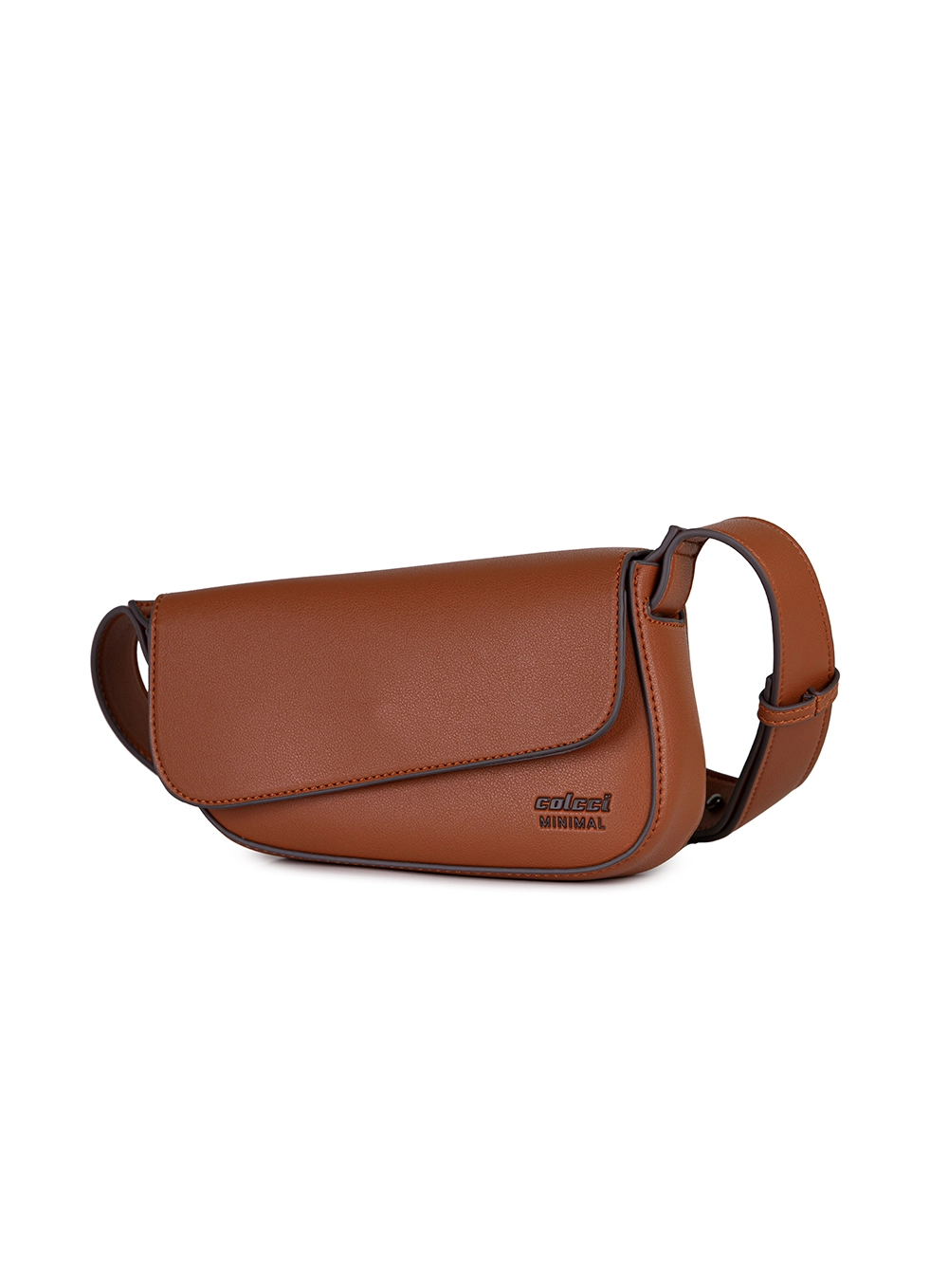 Bolsa Shouder Bag Minimal Caramelo