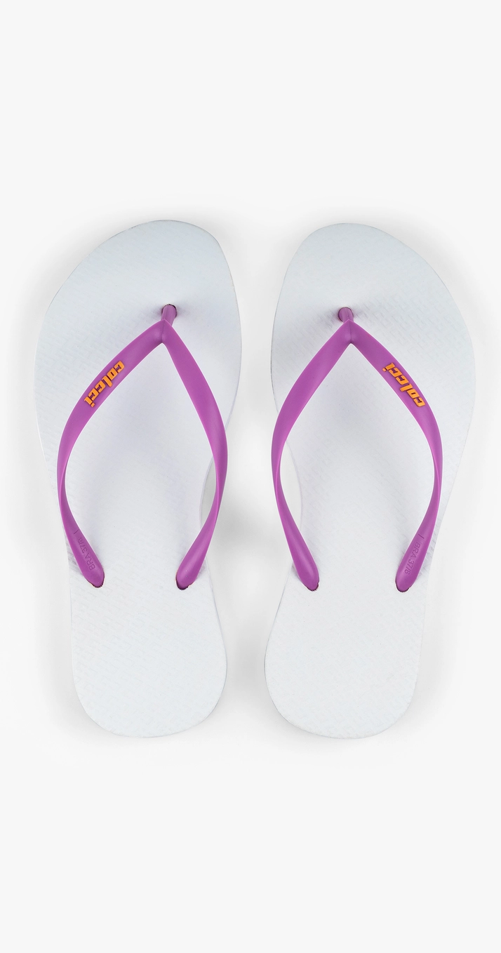 Chinelo Fem Colcci Slim Branco