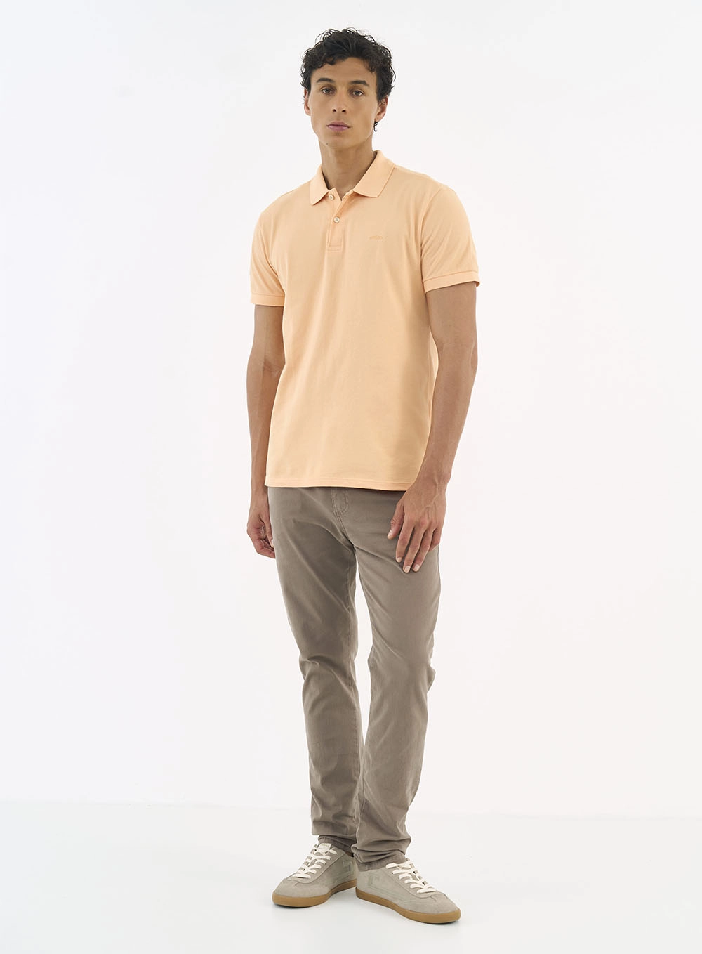 Calça Sarja Masculina Skinny Marrom