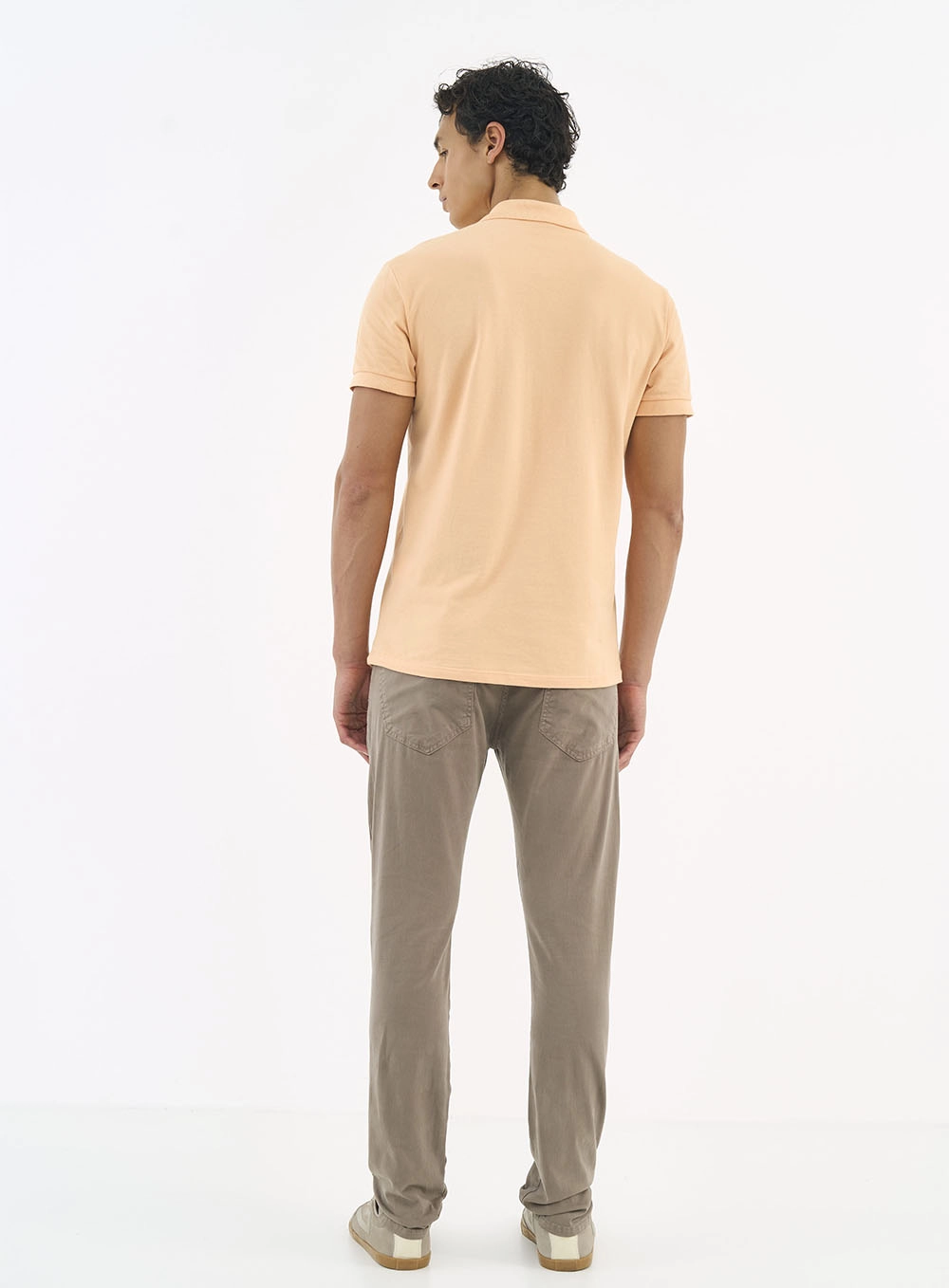 Calça Sarja Masculina Skinny Marrom