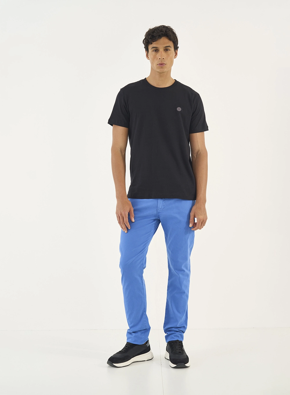 Calça Sarja Masculina Skinny Azul
