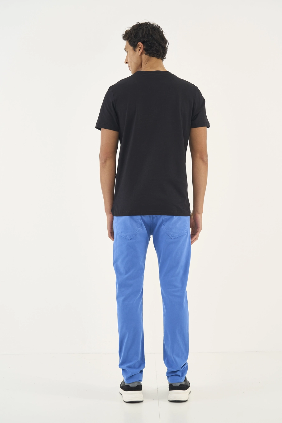 Calça Sarja Masculina Skinny Marrom