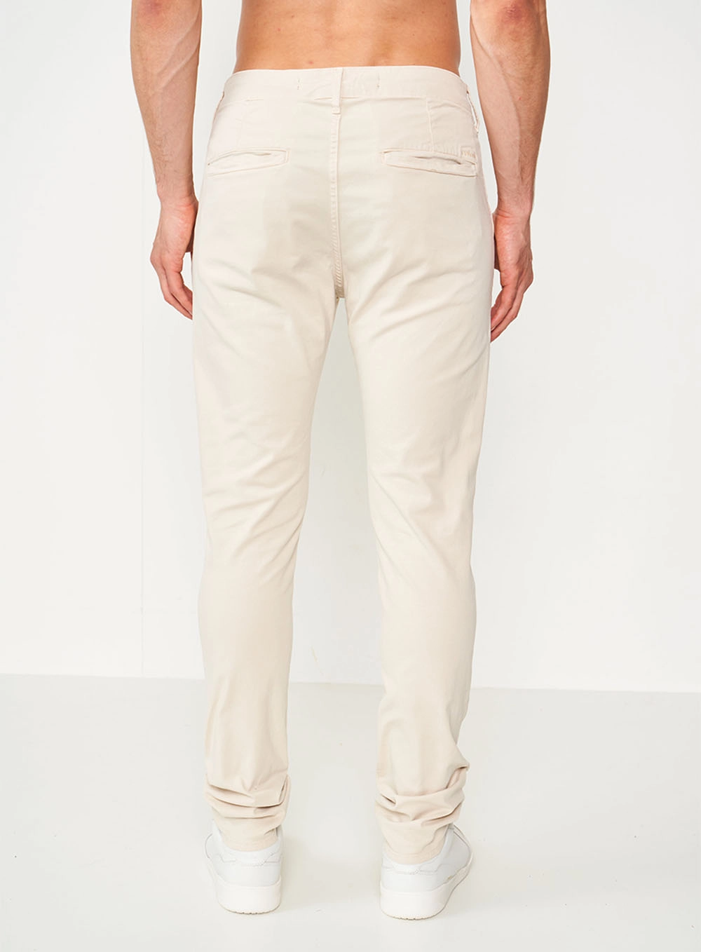 Calça Sarja Skinny Masculina Felipe Bege