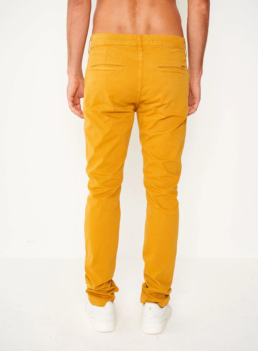 Calça Sarja Skinny Masculina Felipe Amarelo