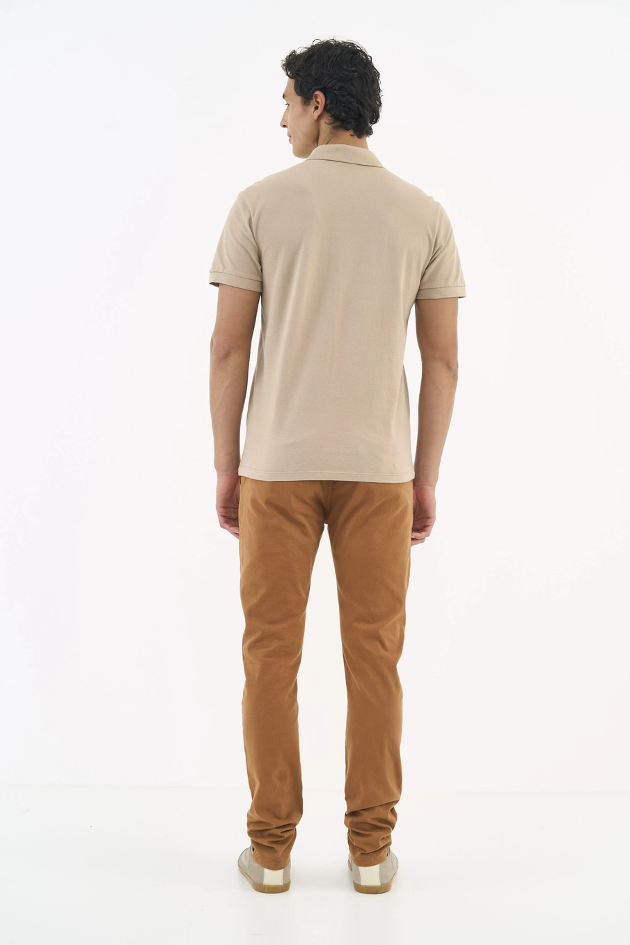 Calça Sarja Skinny Masculina Felipe Marrom