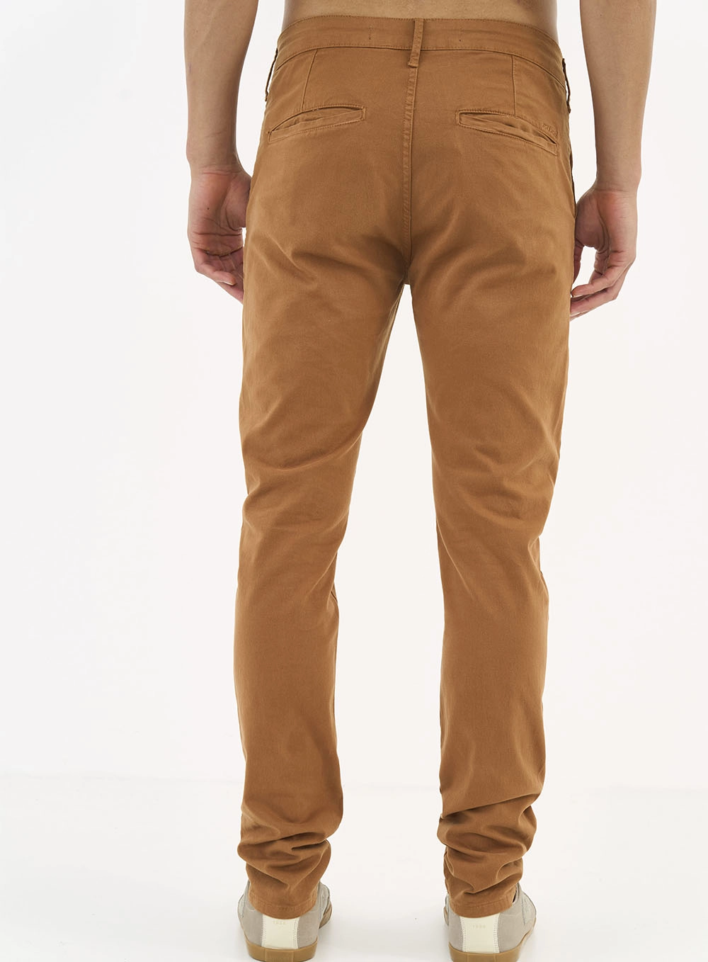Calça Sarja Skinny Masculina Felipe Marrom