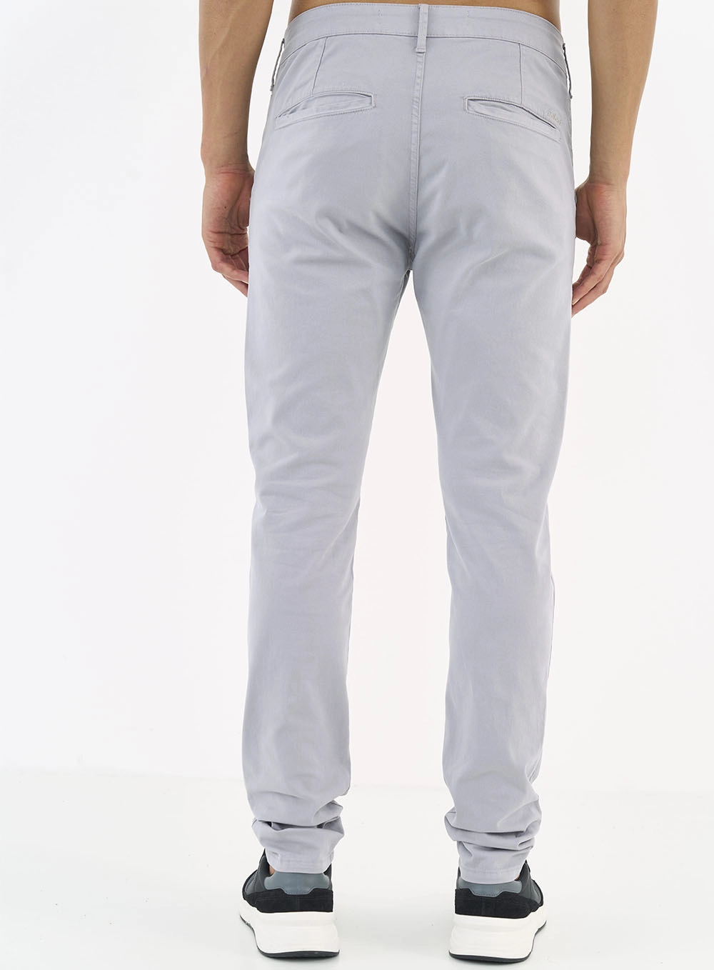 Calça Sarja Skinny Masculina Felipe Cinza