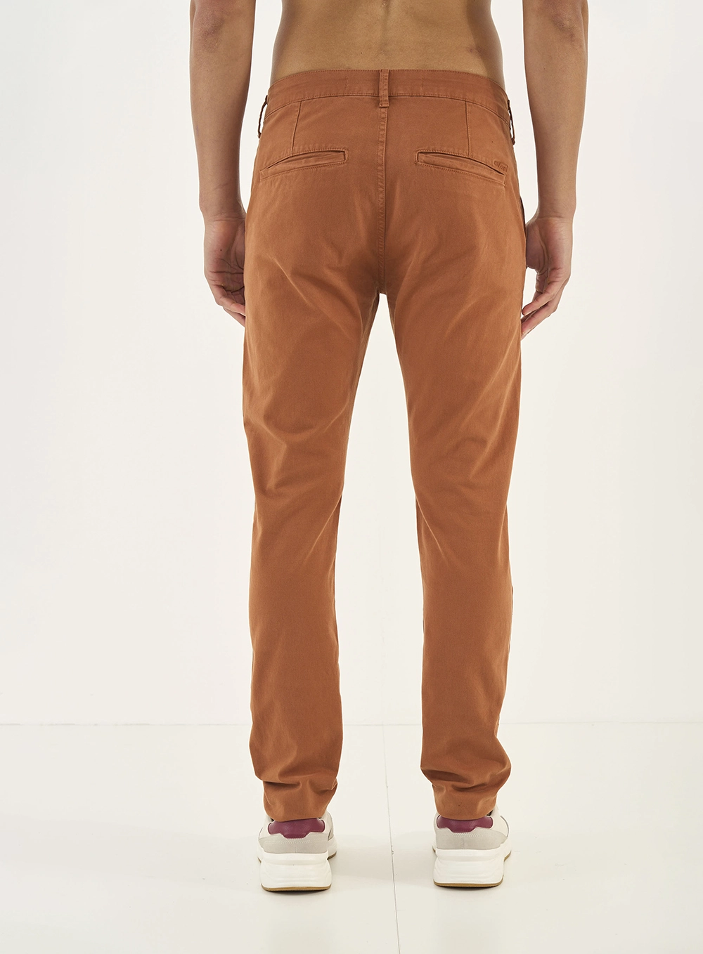 Calça Sarja Skinny Masculina Felipe Marrom Zeus