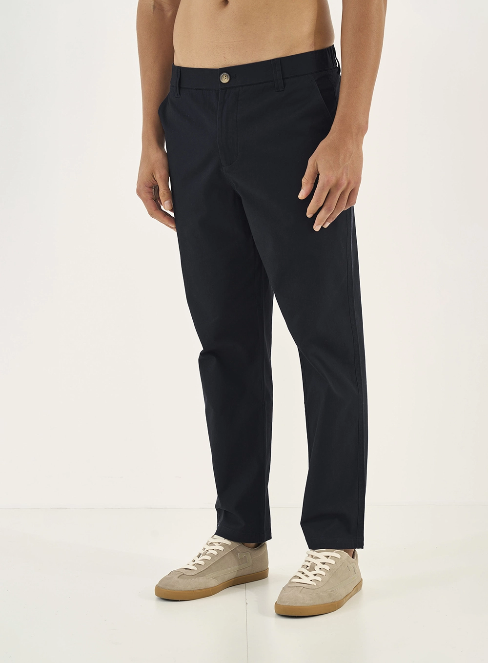 Calça Chino Jogger Sarja Preto