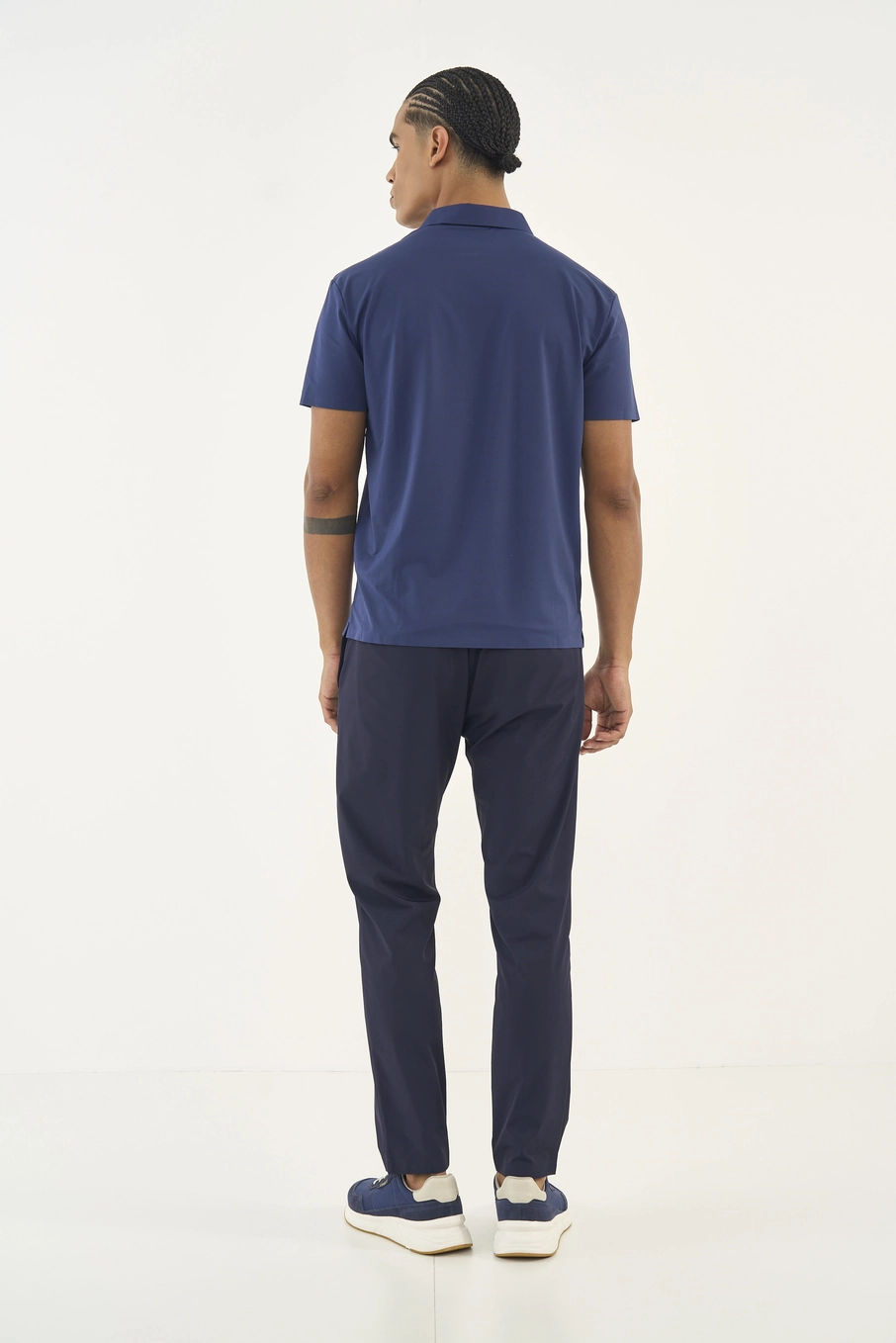 Calça Alfaiataria Tech Azul Darkness