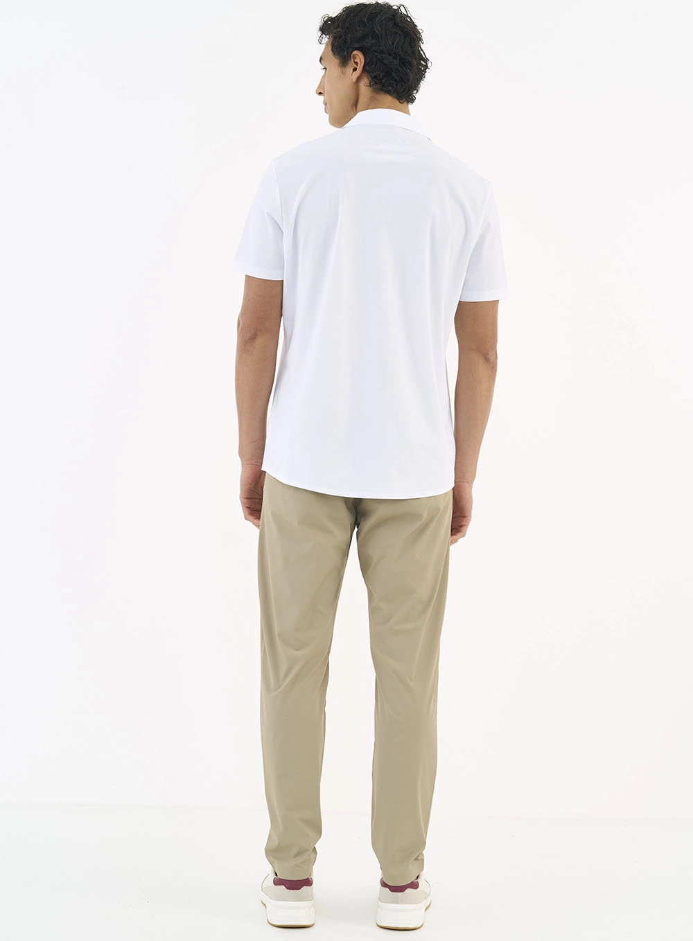 Calça Alfaiataria Tech Bege