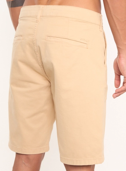 Bermuda Sarja Chino Bege