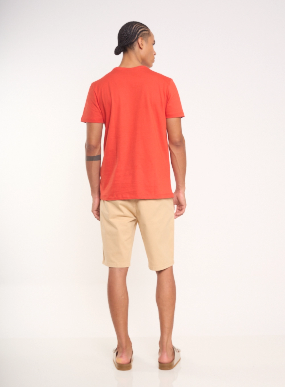 Bermuda Sarja Chino Bege