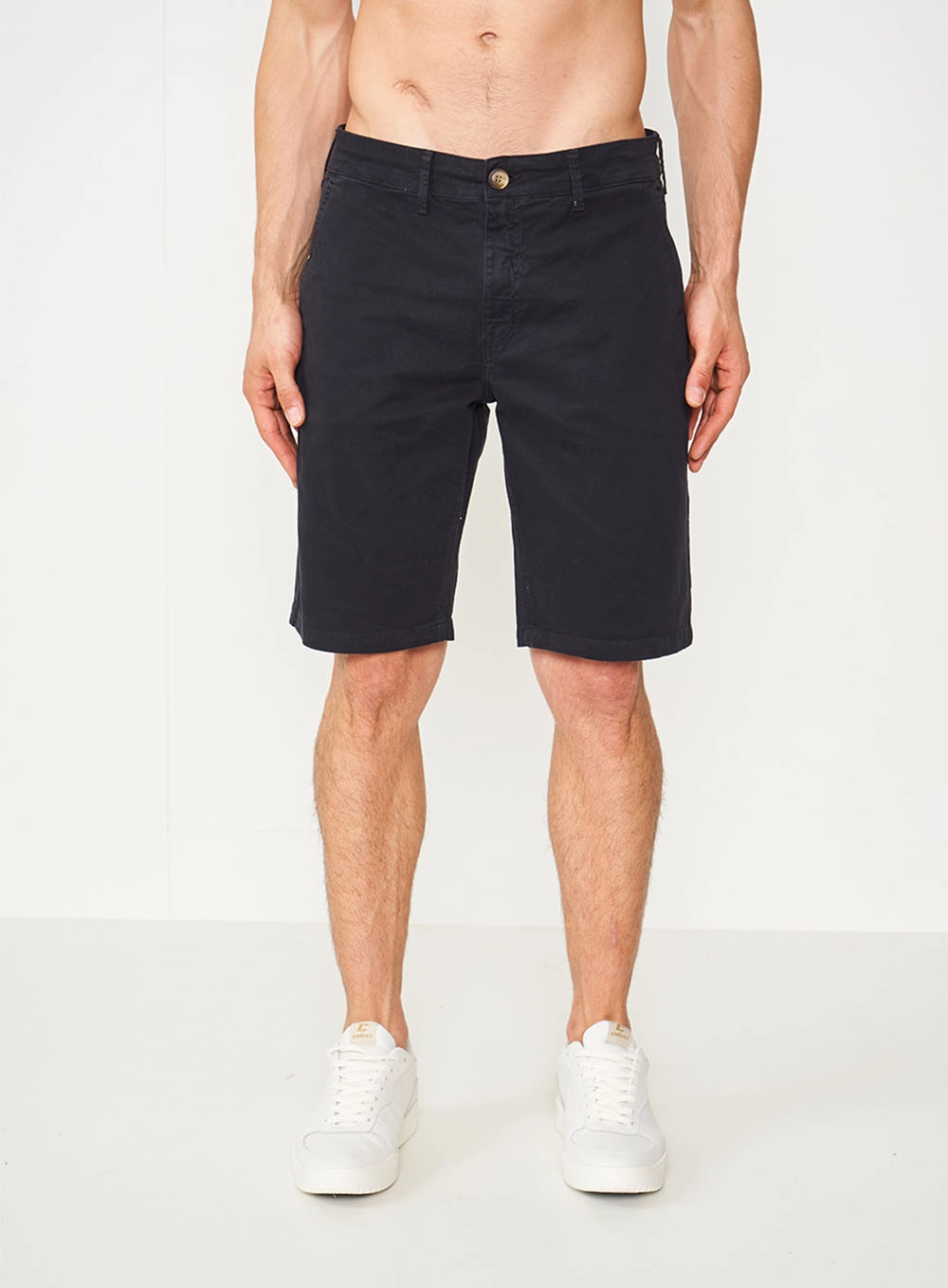 Bermuda Sarja Chino Preto