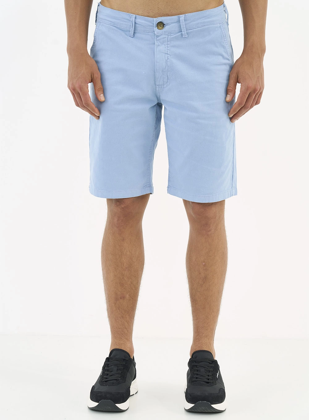 Bermuda Sarja Chino Azul