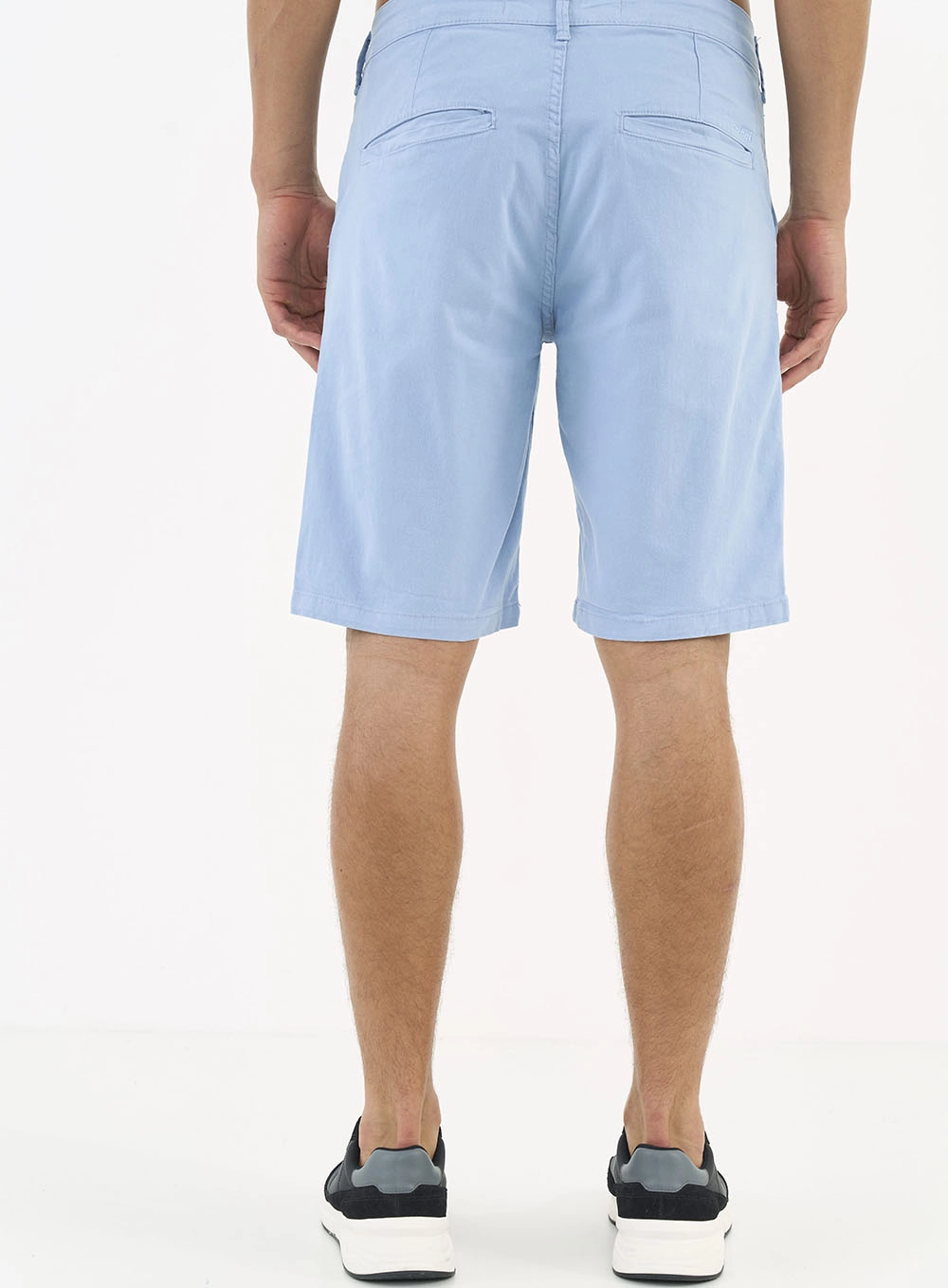 Bermuda Sarja Chino Azul