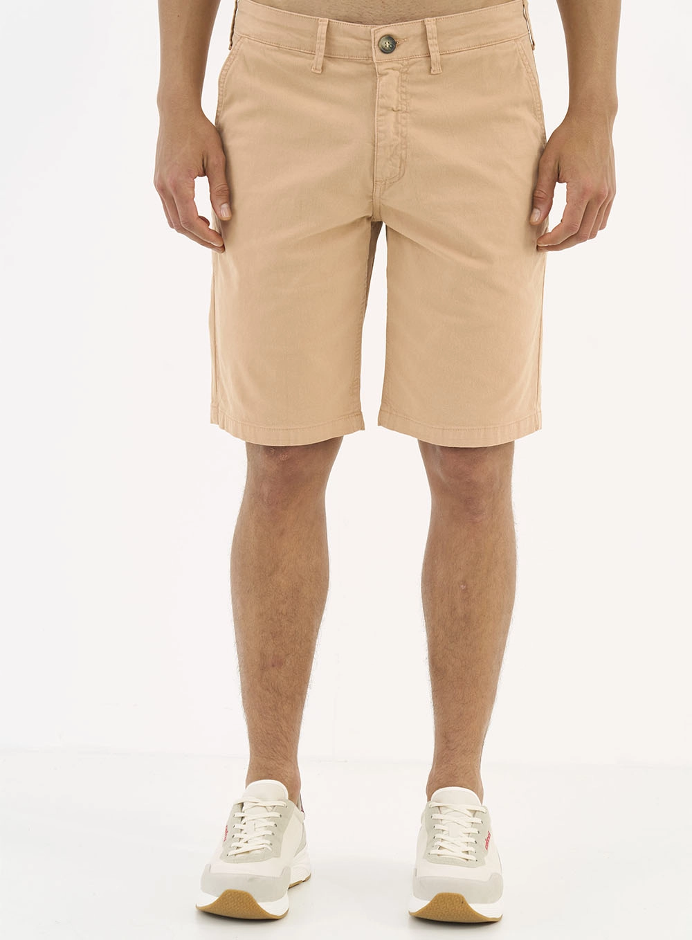 Bermuda Sarja Chino Bege Bear