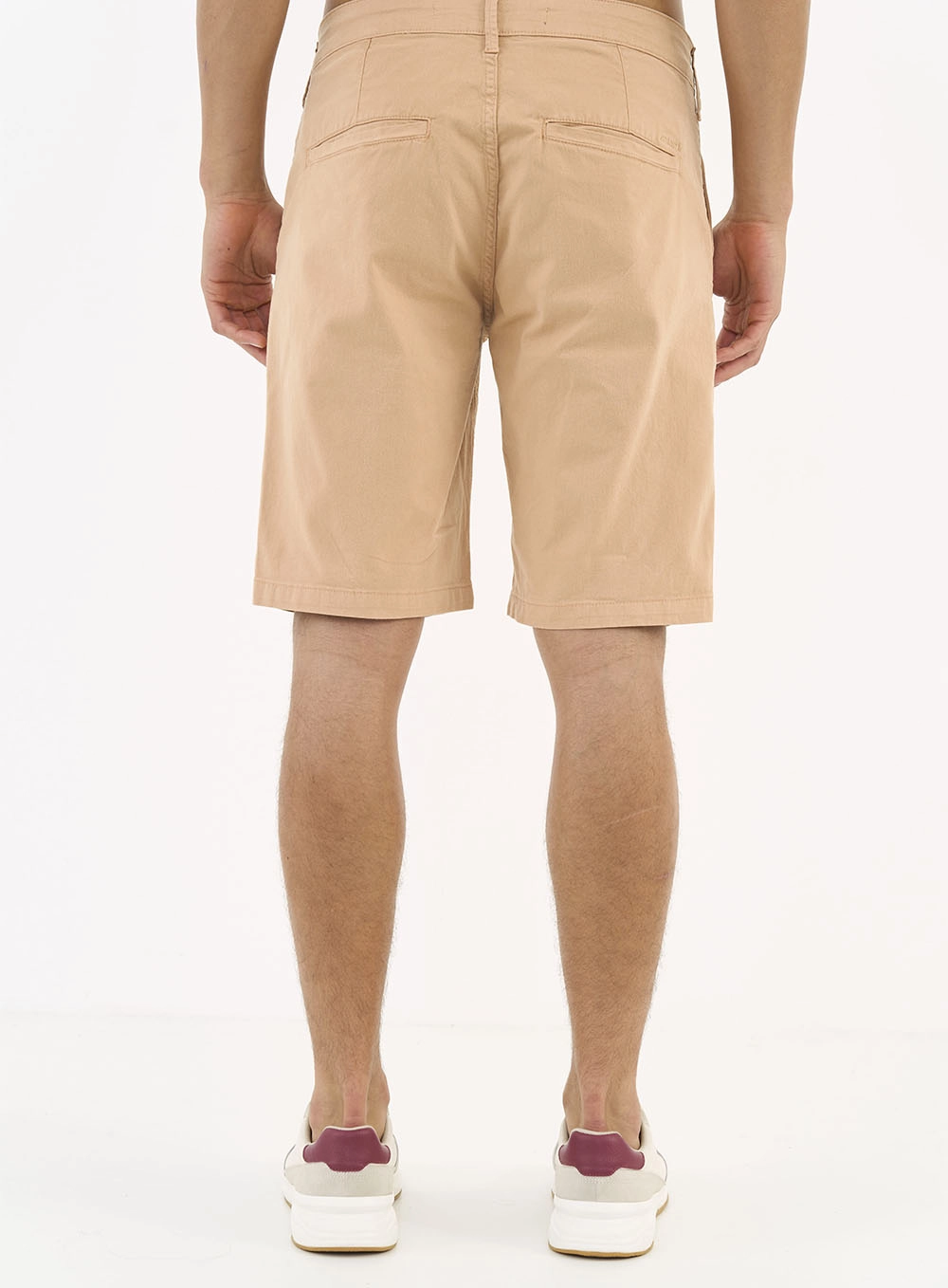 Bermuda Sarja Chino Bege Bear