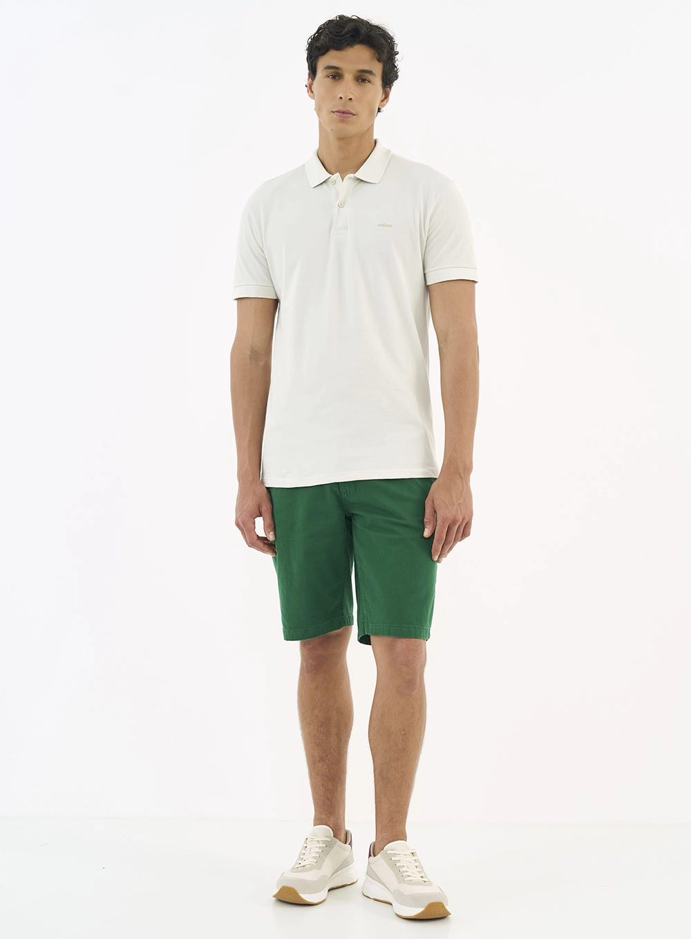 Bermuda Sarja Chino Verde