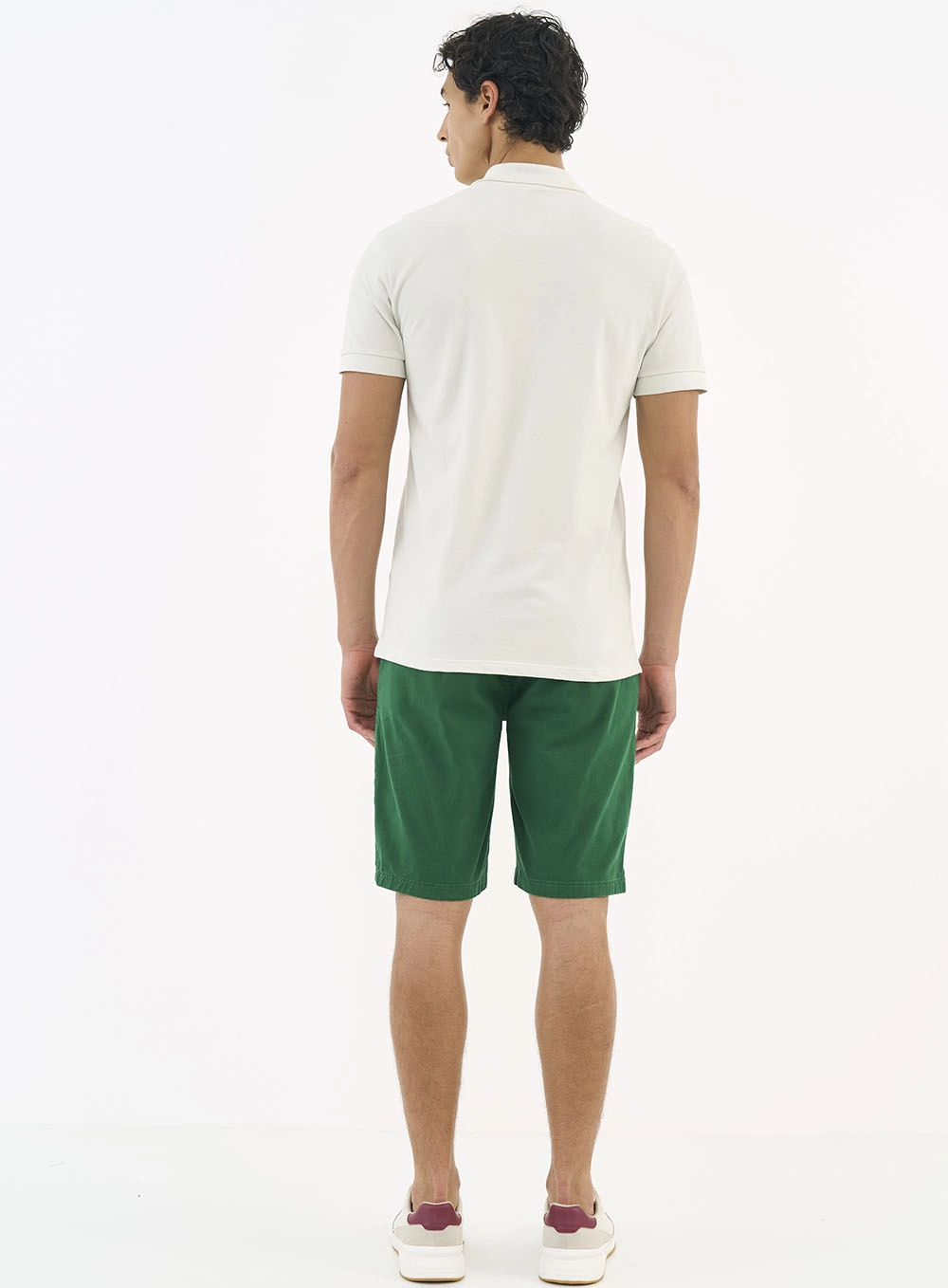 Bermuda Sarja Chino Verde
