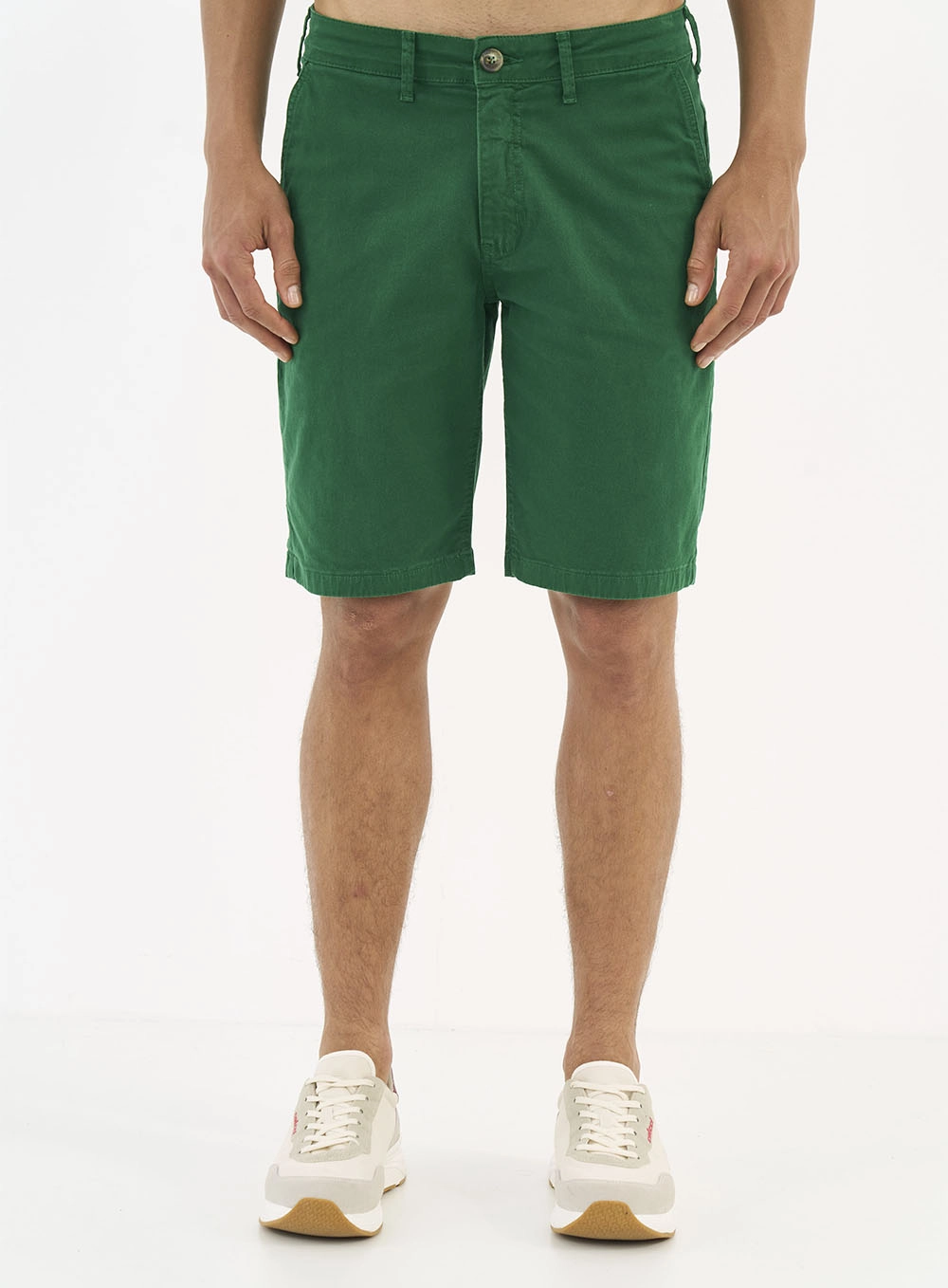 Bermuda Sarja Chino Verde