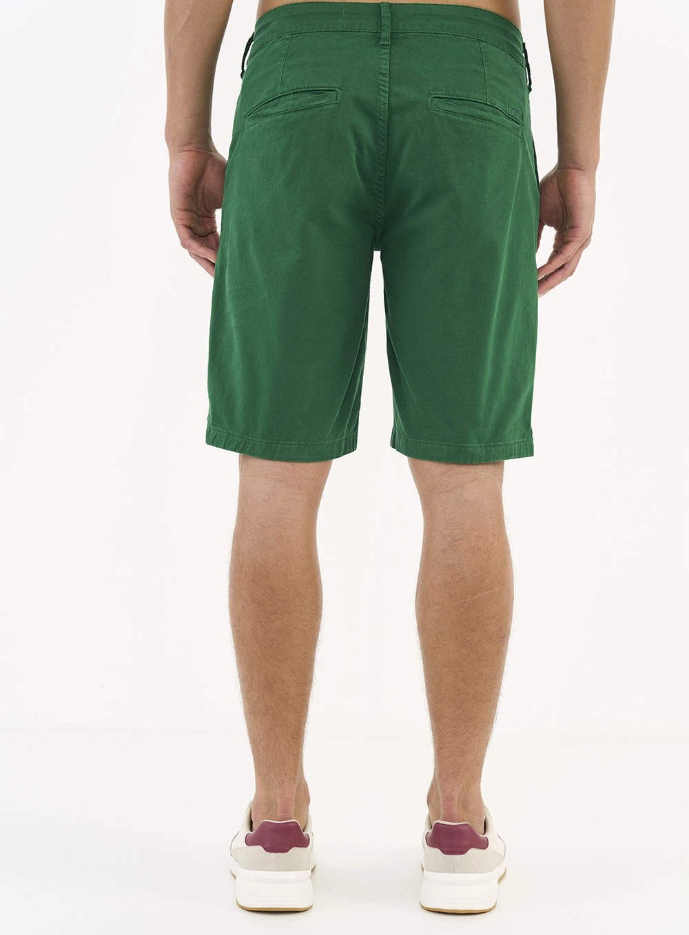 Bermuda Sarja Chino Verde