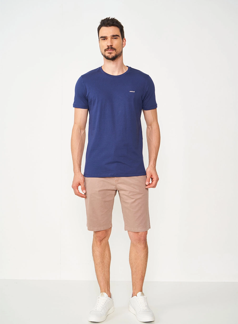 Bermuda Sarja Chino Bege