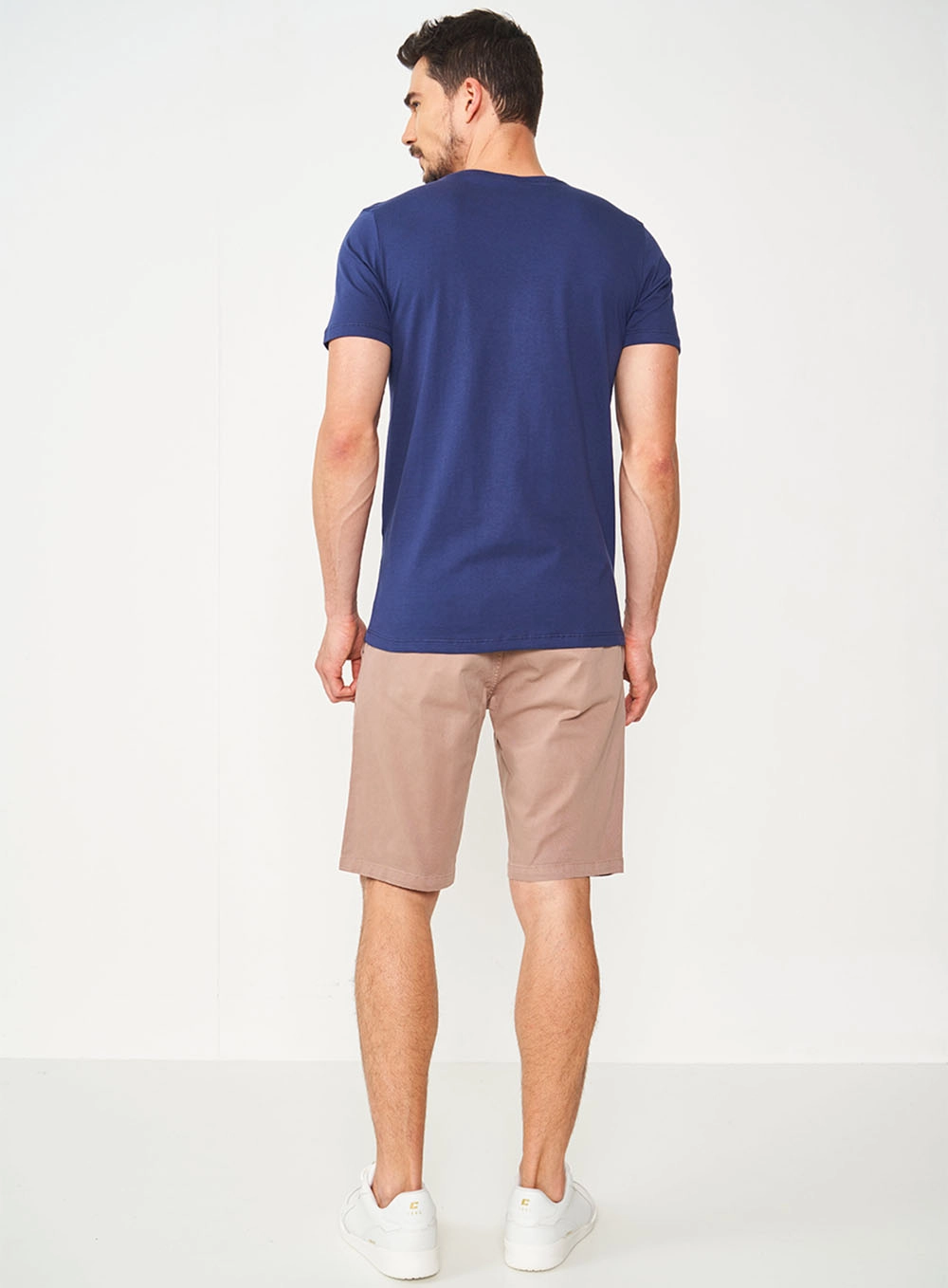 Bermuda Sarja Chino Bege