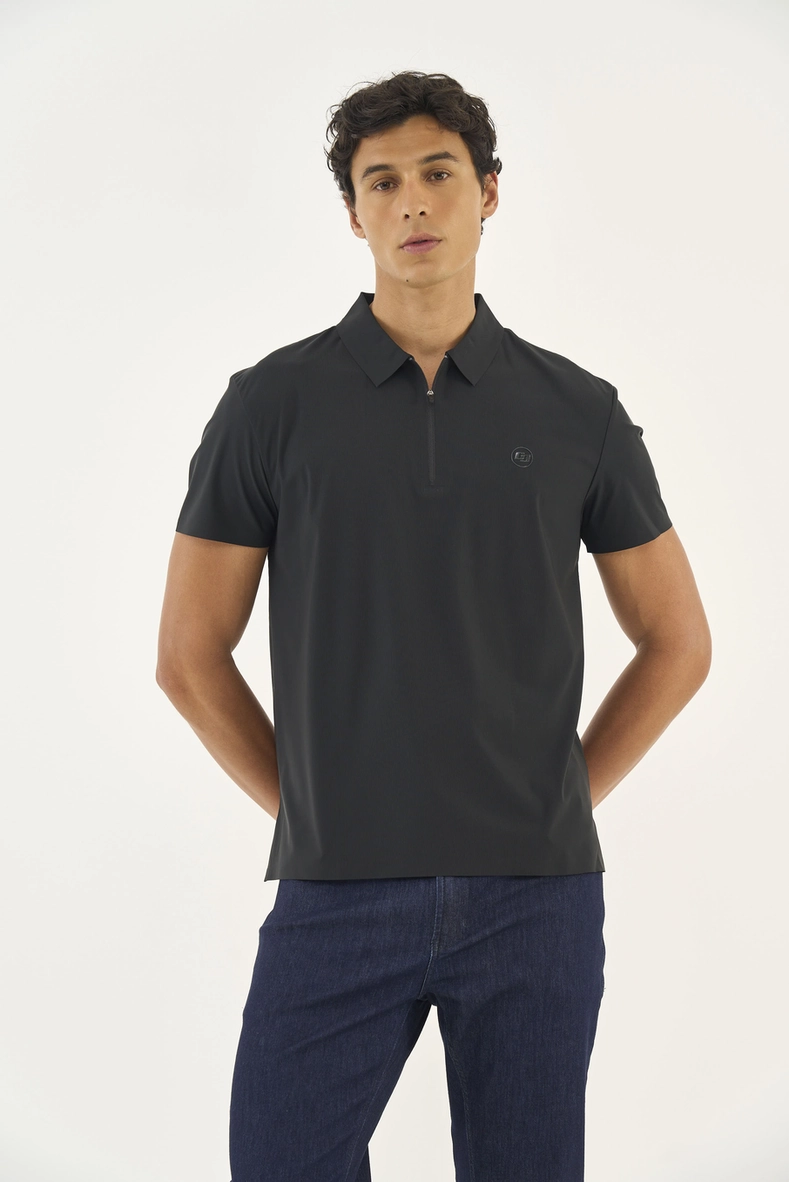 Camisa Polo Flex Gola Zíper