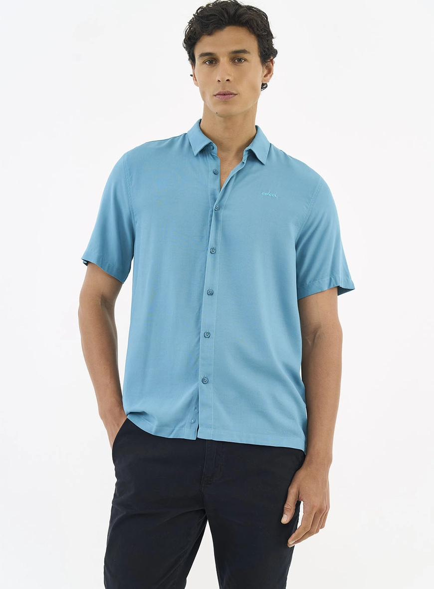 Camisa Relax Manga Curta