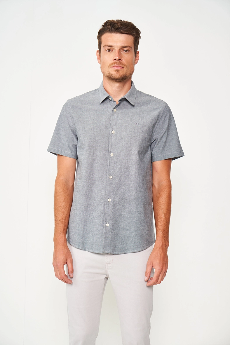 Camisa Manga Curta Essential Slim