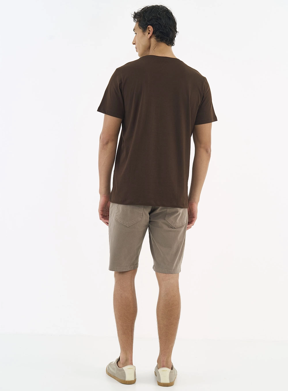 Camiseta Masculina Essential Marrom