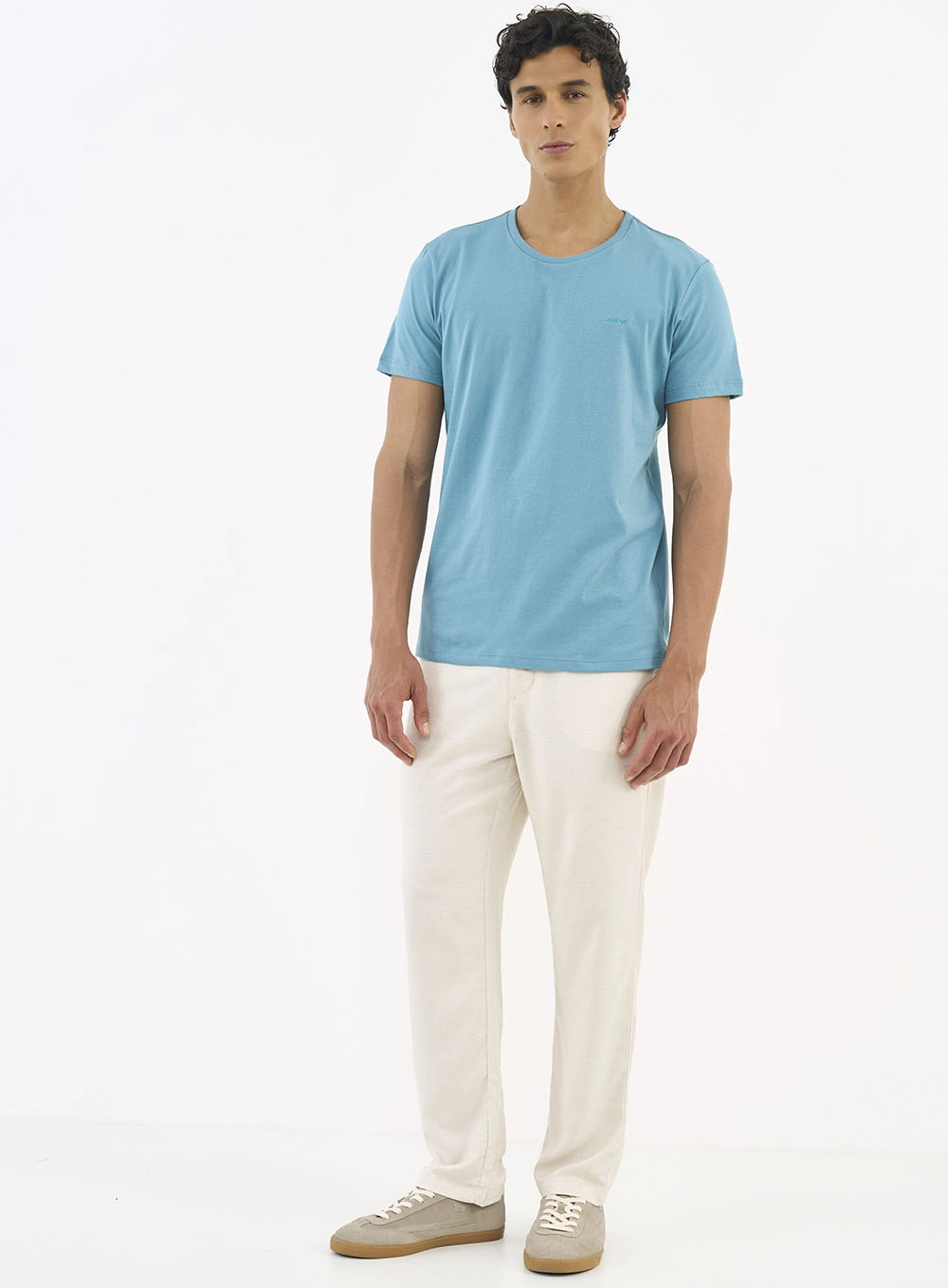 Camiseta Masculina Essential Azul Empire Blue