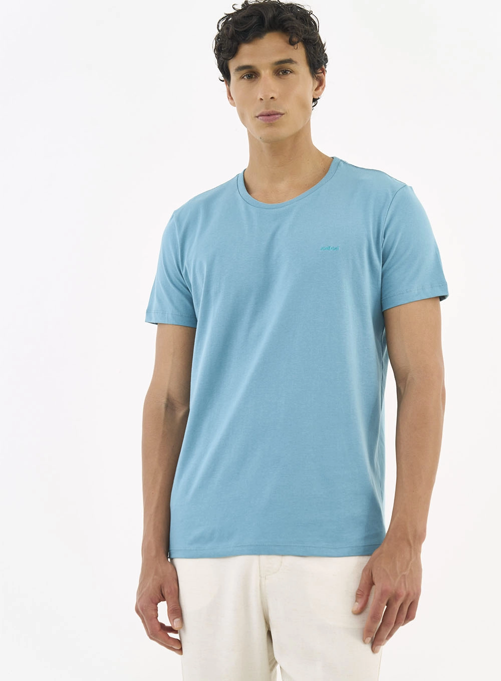 Camiseta Masculina Essential Azul Empire Blue