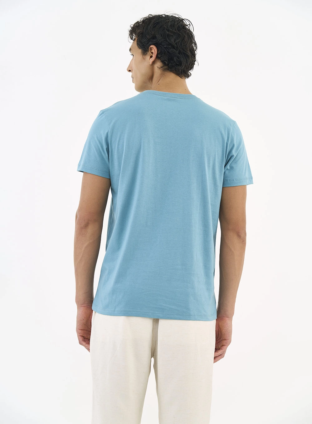 Camiseta Masculina Essential Azul Empire Blue