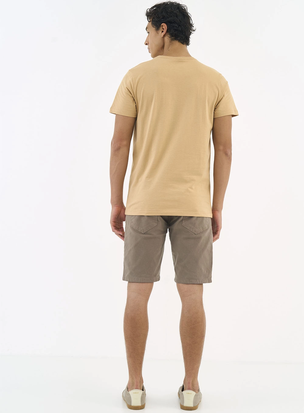 Camiseta Masculina Essential Bege Bear