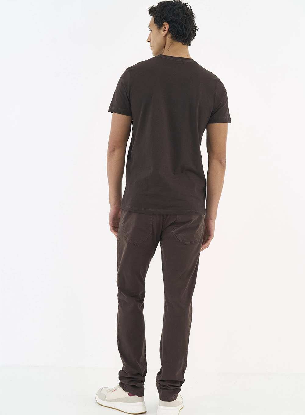 Camiseta Masculina Essential Marrom