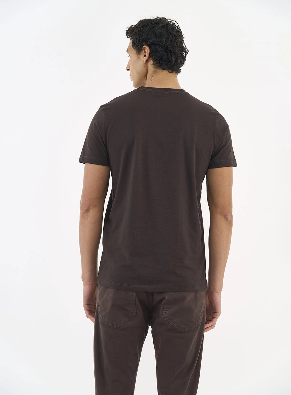 Camiseta Masculina Essential Marrom