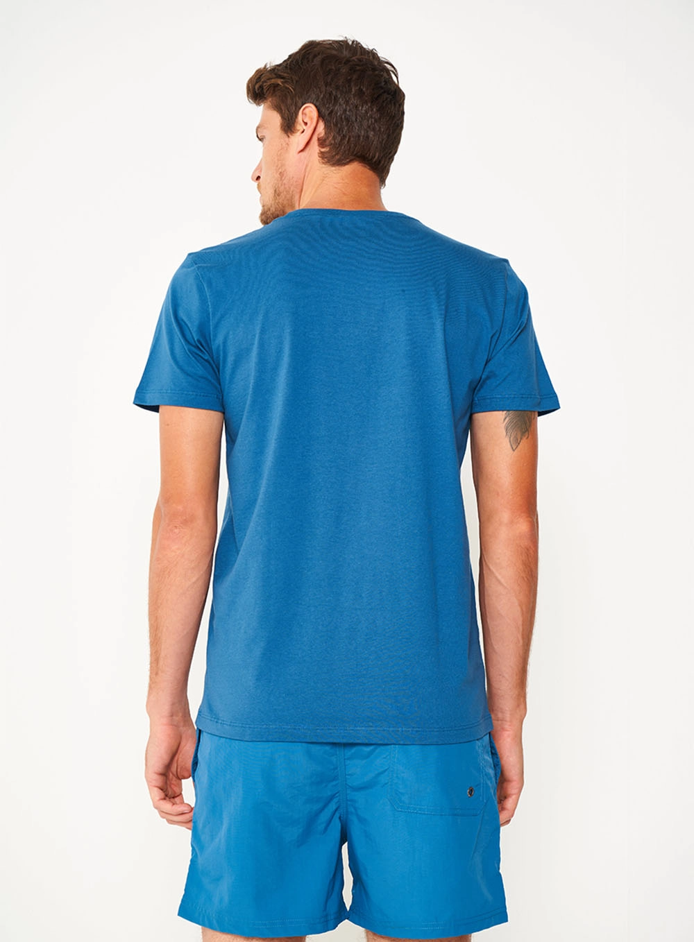 Camiseta Masculina Essential Azul