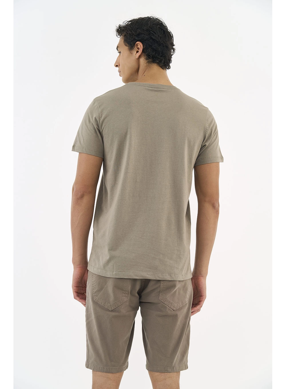 Camiseta Masculina Essential Marrom